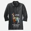 Women's Silk Touch 3/4 Sleeve Polo Thumbnail